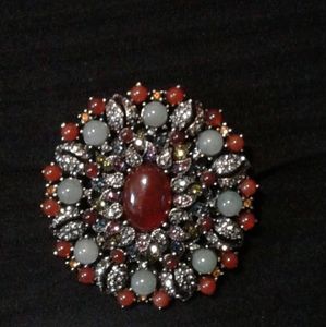 HEIDI DAUS "ENDLESS BEAUTY" BROOCH